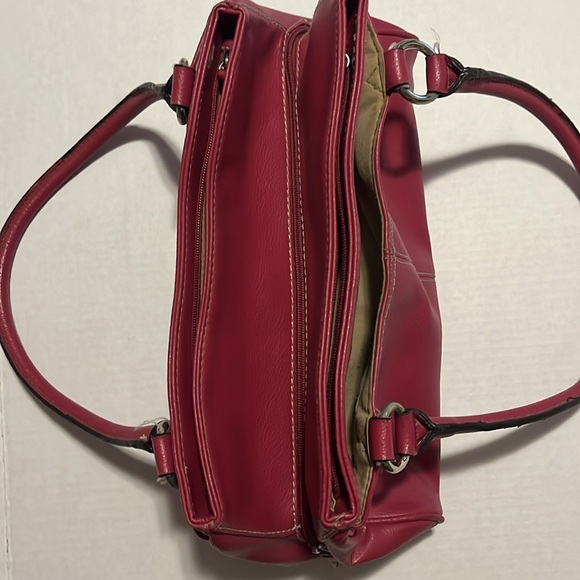 Crazy Horse a Liz Claiborne Company Handbag Pink preowned Vintage - Picture 7 of 12